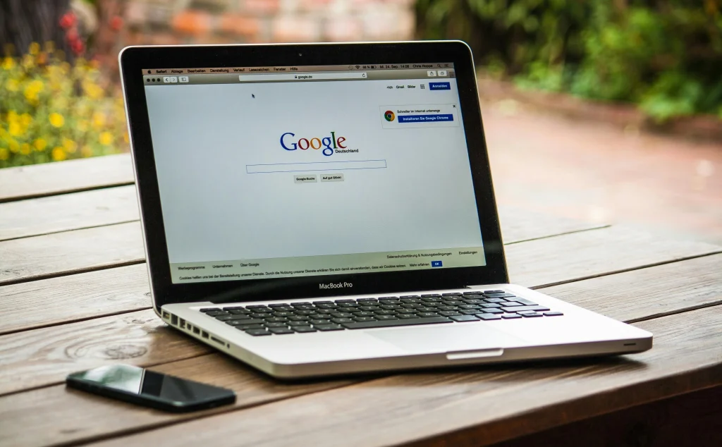 Meta description in Google search results