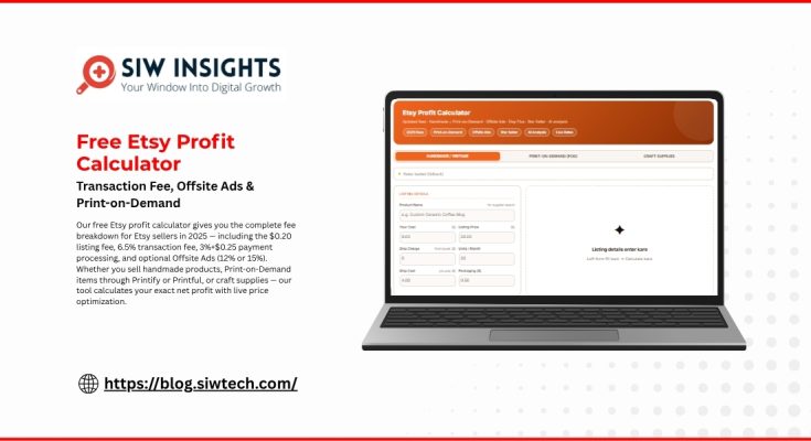 Free Etsy Profit Calculator
