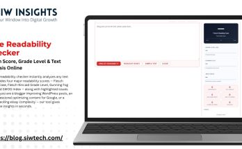 Free Readability Checker tool